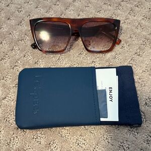 Le Specs Brown Sunglasses